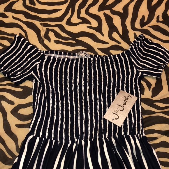 J for Justify Dresses & Skirts - Off the shoulder mini dress